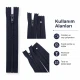 Naylon Dipli Cep Fermuarı 10 cm T 5