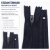 Pocket Zipper Nylon 10 cm / 3.94 in N3 for Wallets, Pouches and Organizers Closed End ENC0010T5