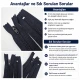 10 cm / 3.94 in Closed End Nylon Pocket Zipper for Wallets and Pouches
