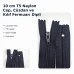 Pocket Zipper Nylon 10 cm / 3.94 in N3 for Wallets, Pouches and Organizers Closed End ENC0010T5