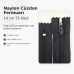 Wallet Zipper Nylon 14 cm / 5.51 in N3 for Pockets, Pouches and Organizers Closed End ENC0014T5