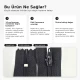 Nylon Wallet Zipper 14 cm / 5.51 in N3 for Pockets, Pouches and Organizers Closed End