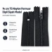Naylon Cüzdan Fermuarı 14 cm T5 Dipli - ENC0014T5