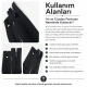 Naylon Cüzdan Fermuarı 14 cm T5 Cep, Kılıf ve Organizer İçin Dipli