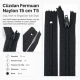 Cüzdan Fermuarı Naylon 15 cm T5, Cep, Kılıf ve Organizer İçin Dipli