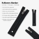 Nylon Pocket Zipper 16 cm / 6.30 in N5 Combi Puller for Jackets, Bags and Pockets Closed End