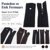Pants and Skirt Zipper Nylon 16 cm / 6.30 in N3 Closed End ENC0016T5