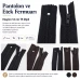 Pantolon ve Etek Fermuarı Naylon 16 cm T5 Dipli ENC0016T5