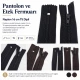 Naylon Pantolon ve Etek Fermuarı 16 cm T5 Dipli, siyah renk seçeneği ile pratik ve şık kapama çözümü