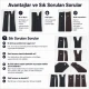 Naylon Pantolon ve Etek Fermuarı 16 cm T5 Dipli, siyah renk seçeneği ile pratik ve şık kapama çözümü