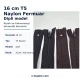 Naylon Cep Fermuarı 16 cm T5 Dipli