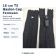 Naylon Cep Fermuarı Kaucuk Elcikli 16 cm T5 Dipli