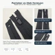 Nylon trousers and skirt zipper 16 cm / 6.30 in N3 with rubber puller for trousers, skirts, shorts, and dresses