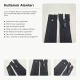 Nylon trousers and skirt zipper 16 cm / 6.30 in N3 with rubber puller for trousers, skirts, shorts, and dresses