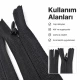 Dokuma Tül Cep Fermuar 18 cm Dipli