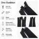 18 cm / 7.09 in Reverse Dress and Skirt Zipper Closed End for seamless garment designs