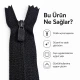 Naylon Revers Cep Fermuarı 18 cm T5 Dipli ENC0018T5O, dayanıklı naylon malzemeden üretilmiştir, çanta ve montlarda ideal cep