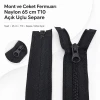 Jacket and Coat Zipper Nylon 65 cm / 25.59 in N5 Separating ENC0065T10