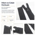 68 cm / 26.77 in N5 Reverse Nylon Coil Separating Jacket Zipper – Black 322 ENC0068T10