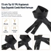 73 cm Tip 10 TPU Kaplamalı Suya Dayanıklı Combi Mont Fermuarı – Parka ve Outdoor Ceketler İçin ENC0073SG