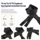 73 cm / 28.74 in N5 TPU-Coated Water-Resistant Two-Way Separating Zipper for Parkas and Outdoor Jackets