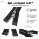 50 cm T6 Kemik Timsah Diş Sweat Fermuarı Açık Uçlu Separé EPR0050T6TMS, sweatshirt ve hafif dış giyim için ideal, pratik