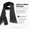 Ceket ve Mont Fermuarı Kemik 60 cm T6 Açık Uçlu Separe Siyah 322 EPR0060T6