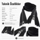 Mont ve Ceket Fermuarı Naylon 65 cm T10 Black Nikel Diş Renkli Açık Uçlu Separe Siyah