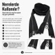 Mont ve Ceket Fermuarı Naylon 65 cm T10 Black Nikel Diş Renkli Açık Uçlu Separe Siyah