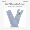 Revers Cep Fermuarı Naylon 16 cm T5 Mont, Ceket ve Çanta İçin Dipli NC0016T5C