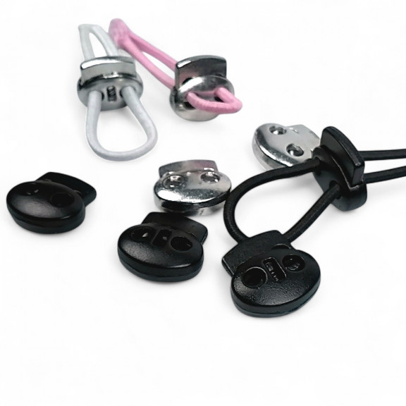 Metal Stoper İki Delikli 4,5 mm Delik Çaplı Stoper - Üstten Basmalı NS004500