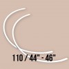 48 Size Bra Underwire Nylon Covered 50 Pcs / Pack PIRN00110BLN
