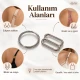 15 mm / 0.59 in Zamak Bra Strap Slider and Ring 2-Piece Set PIR700015Z