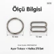 15 mm / 0.59 in Zamak Bra Strap Slider and Ring 2-Piece Set PIR700015Z