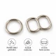 10 mm Zamak Mayo Model Sütyen Askı Ayar Tokası ve Halkası 2'li Set PIR701010Z
