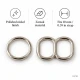 10 mm Zamak Mayo Model Sütyen Askı Ayar Tokası ve Halkası 2'li Set PIR701010Z