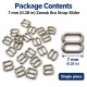 7 mm / 0.28 in Zamak Bra Strap Slider PIR710007Z