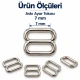 7 mm / 0.28 in Zamak Bra Strap Slider PIR710007Z