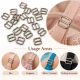 7 mm / 0.28 in Zamak Bra Strap Slider PIR710007Z