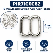 8 mm Zamak Sütyen Askı Ayar Tokası PIR710008Z