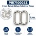 8 mm Zamak Sütyen Askı Ayar Tokası PIR710008Z