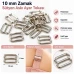 10 mm Zamak Sütyen Askı Ayar Tokası PIR710010Z