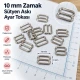 10 mm Zamak Sütyen Askı Ayar Tokası PIR710010Z