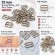 10 mm Zamak Sütyen Askı Ayar Tokası PIR710010Z