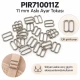 11 mm / 0.43 in Zamak Bra Strap Slider PIR710011Z