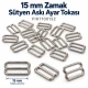 15 mm Zamak Sütyen Askı Ayar Tokası PIR710015Z