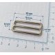 20 mm Zamak Sütyen Askı Ayar Tokası PIR710020Z