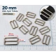 20 mm Zamak Sütyen Askı Ayar Tokası PIR710020Z