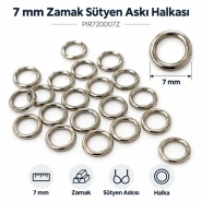7 mm / 0.28 in Zamak Bra Strap Ring PIR720007Z
