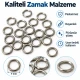 7 mm / 0.28 in Zamak Bra Strap Ring PIR720007Z